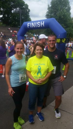 Teal Ribbon Run